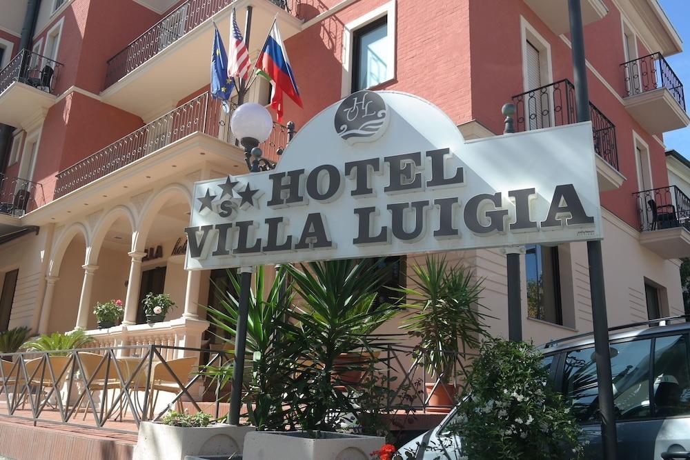 Hotel Villa Luigia Rímini Exterior foto