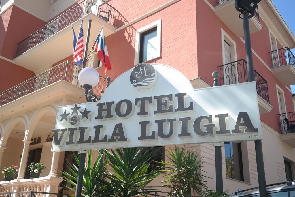 Hotel Villa Luigia Rímini Exterior foto